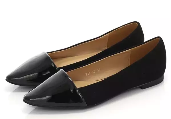 OUTLET Black Klaszhia ballerinas - Footwear
