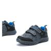 OUTLET Gray boys' sports shoes with Velcro closure Julin - Shoes