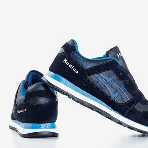 OUTLET Navy blue sports shoes for women Qatie - Footwear