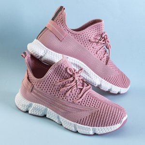 OUTLET Pink women's sports shoes Cishe - Footwear