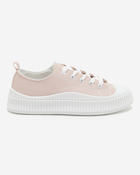 OUTLET Pink women's sports shoes, sneakers Kerisso - Footwear