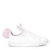 OUTLET Prenoea white sneakers with ears and pompom - Footwear