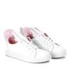 OUTLET Prenoea white sneakers with ears and pompom - Footwear
