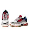 OUTLET Red and blue sports shoes Joycea - Footwear