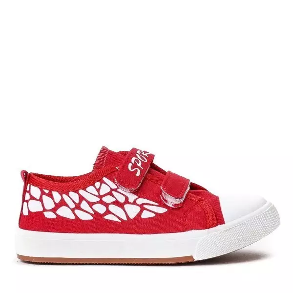 OUTLET Red girls' sneakers Bambino - Footwear