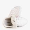 OUTLET White sneakers on an indoor Tymoni wedge - Footwear