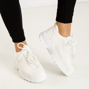 OUTLET White sports shoes for women The Moment - Footwear