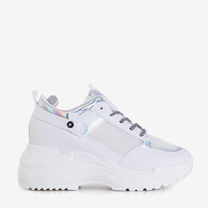 OUTLET Women's white sports shoes Granem - Footwear