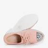 Pink Scalinnea tied oxford shoes - Footwear