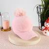 Pink women's baseball cap with pom-pom - Accessories
