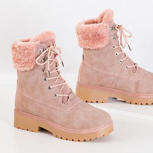 Pink women's insulated trappers Koware - Footwear