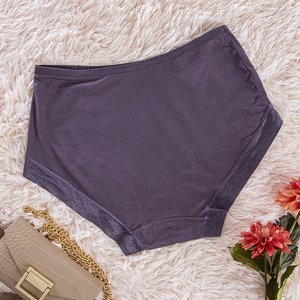 Purple Women's Briefs Panties - Underwear