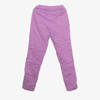 Purple sweatpants with stripes - Clothing