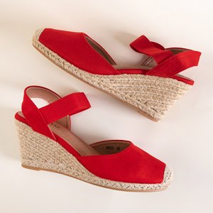 Red wedge sandals Eupatoria - Sandals