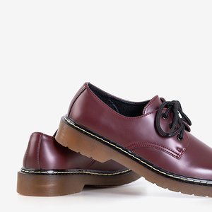 Shulli maroon women's shoes - Footwear
