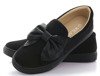 Sneakers with a bow - black color - Footwear