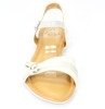 White flat sandals Pax - Footwear 1