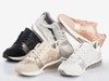 White sports shoes with snake skin decoration Obsession - Footwear