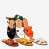 White women's flip flops Hemilda - Footwear 1