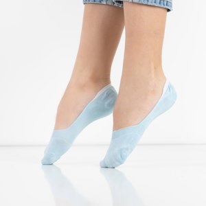 Women's blue bamboo socks - Socks
