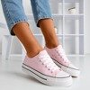 Women's light pink sneakers Habena - Footwear