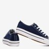 Women's navy blue Habena sneakers - Footwear