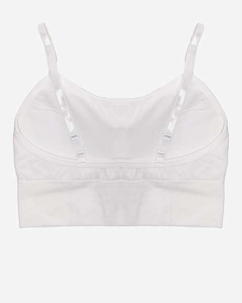 Women's white sports bra - Underwear